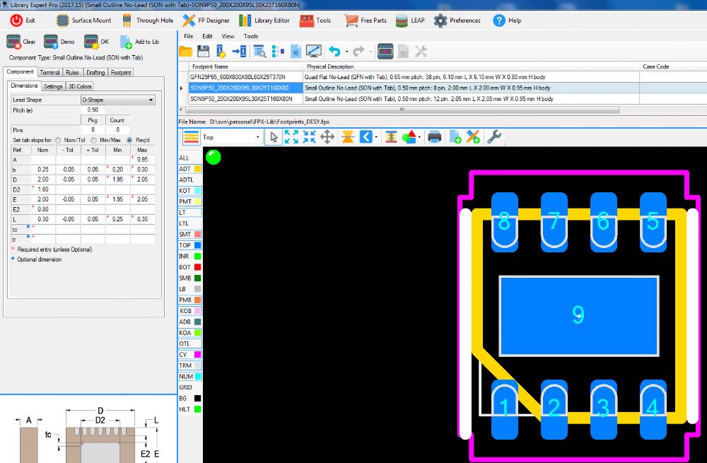 Pcb libraries pcb libraries move footprint to designer 